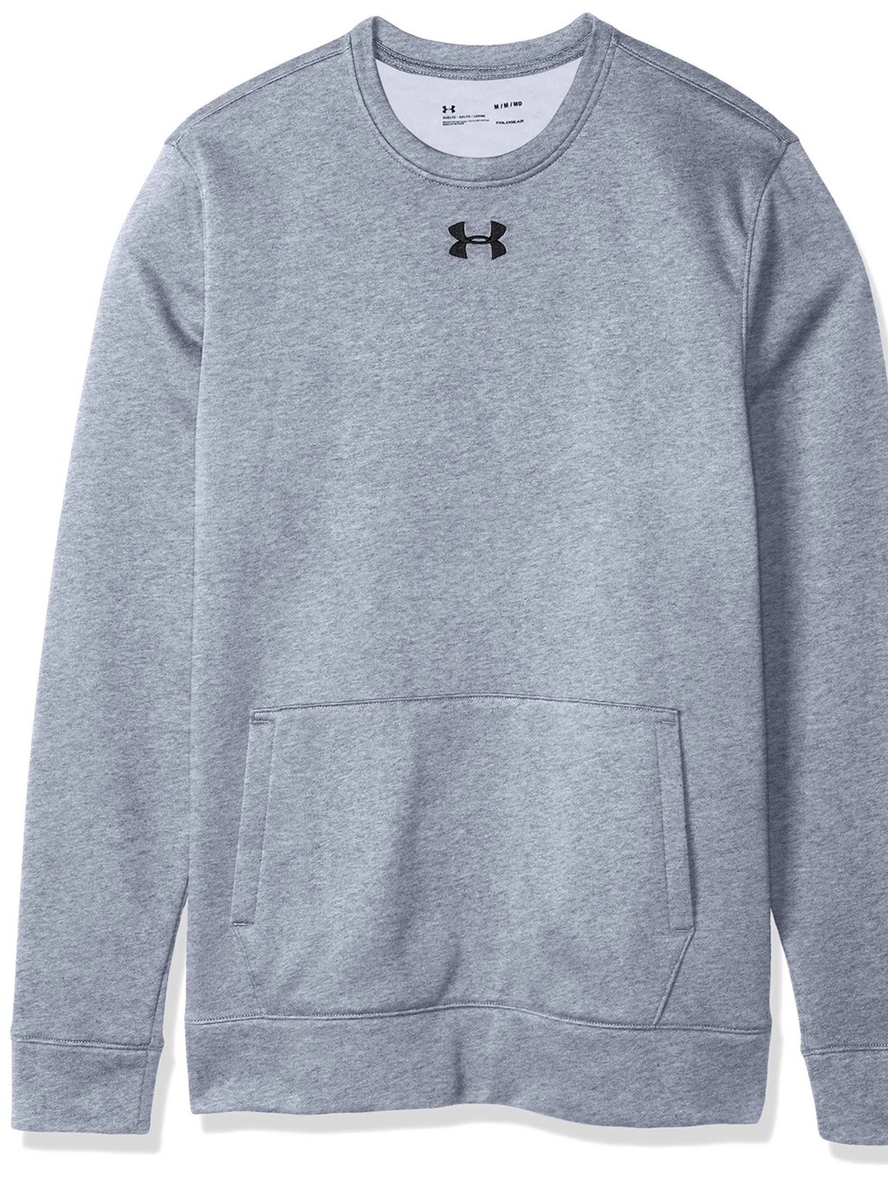 NEW Under Armour Men's NAVY BLUE Crewneck Sweatshirt 2.0 Fleece Crewneck SMALL